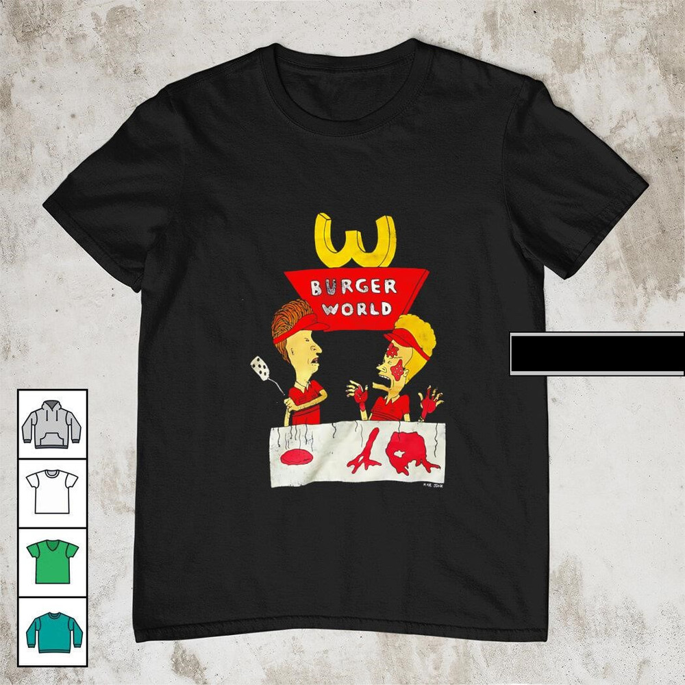 Beavis And Butthead Burger World Shirt